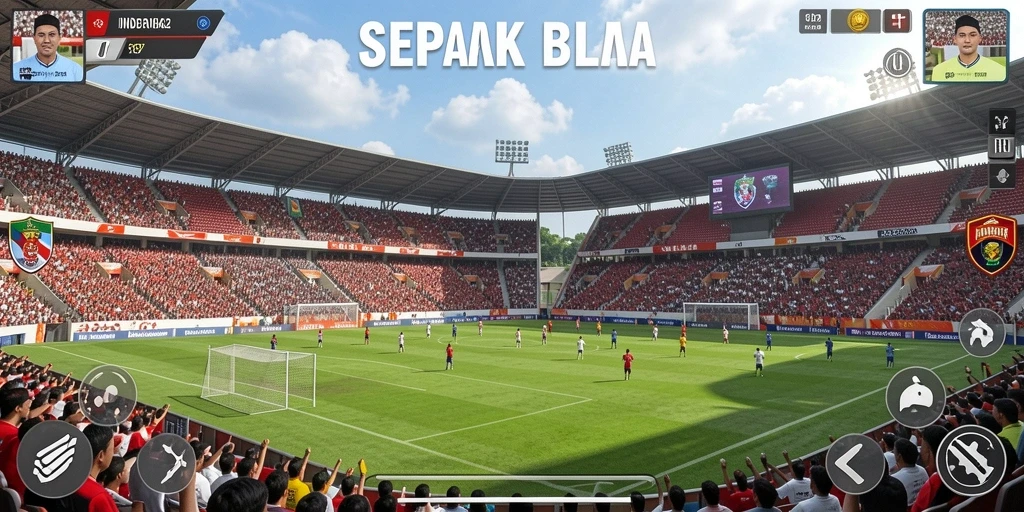 Tampilan menu utama yang menarik dan intuitif.