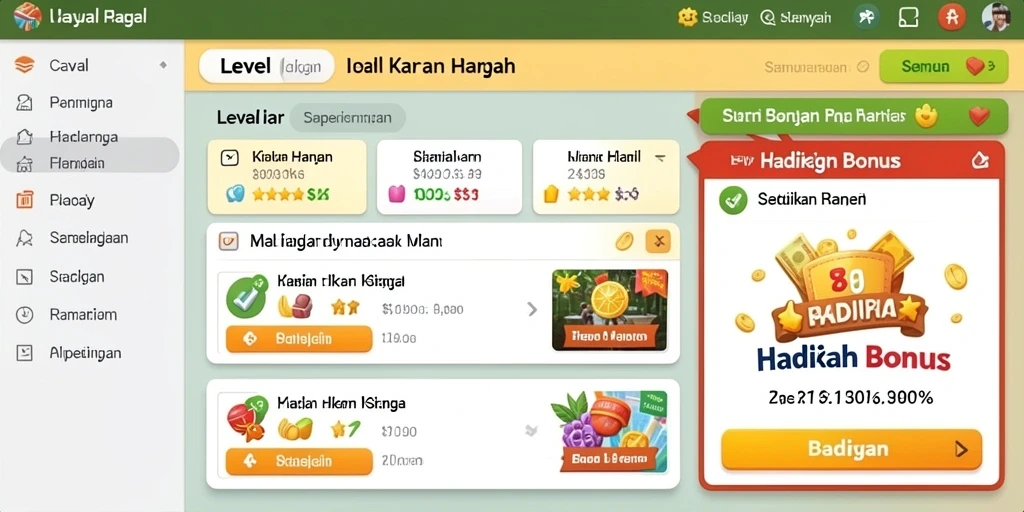 Tampilan antarmuka yang menarik dan mudah digunakan.