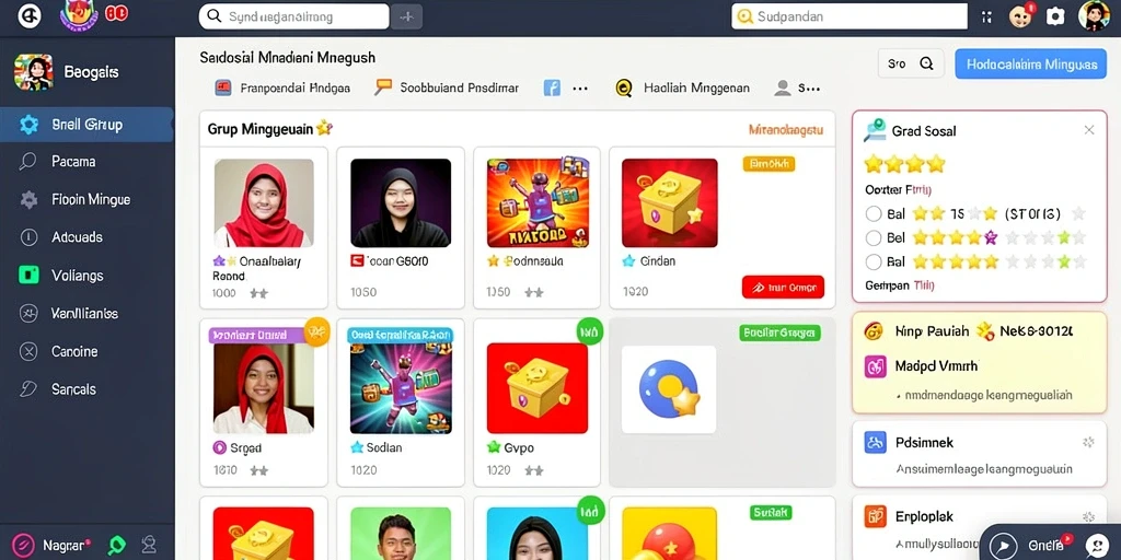 Tampilan antarmuka yang mudah dipahami.