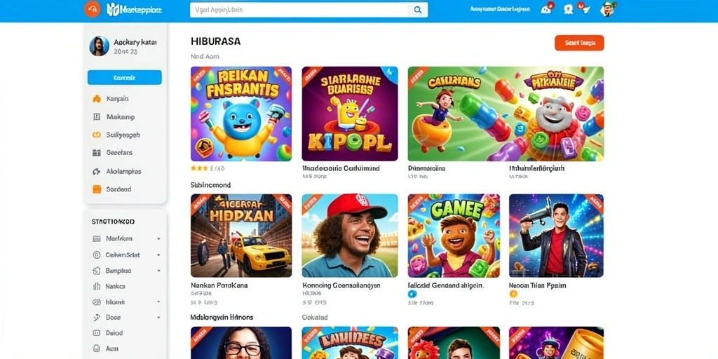 Tampilan antarmuka yang menarik dan mudah digunakan.
