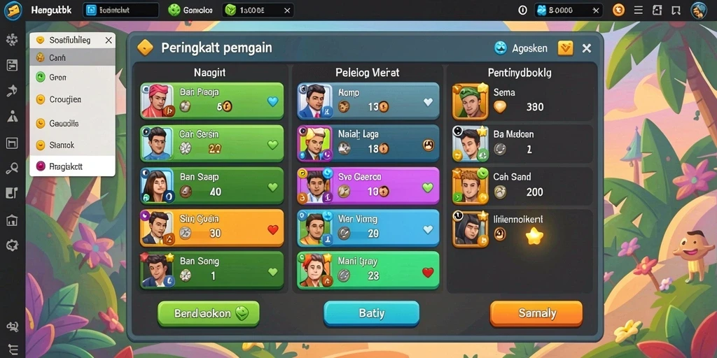 Tampilan antarmuka yang menarik dan mudah dipahami.