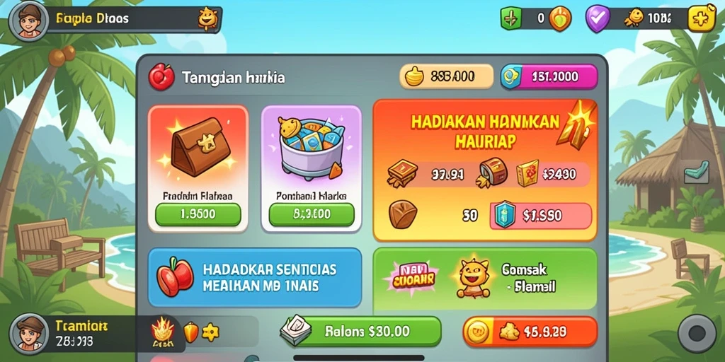 Tampilan antarmuka pengguna yang menarik dan intuitif.
