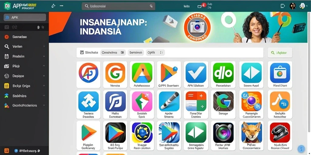 Tampilan antarmuka yang user-friendly.