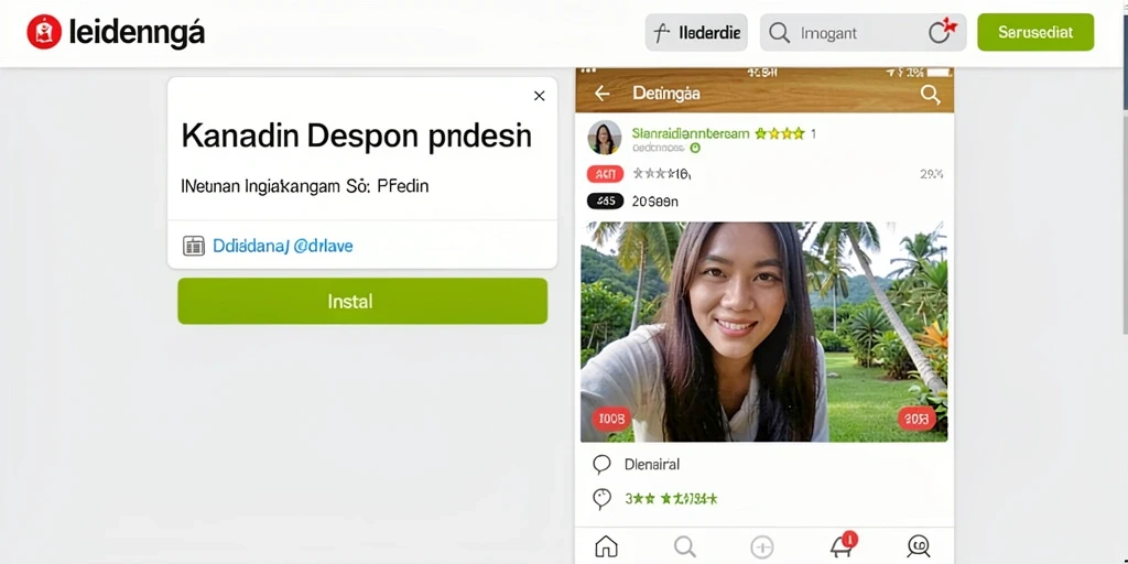 Tampilan antarmuka yang ramah pengguna.