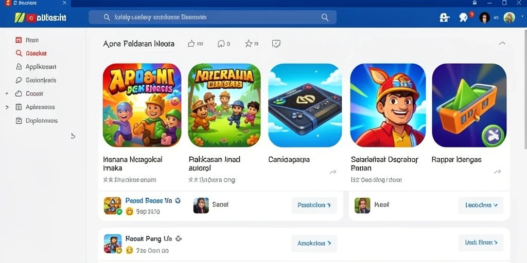 Tampilan antarmuka yang user-friendly.
