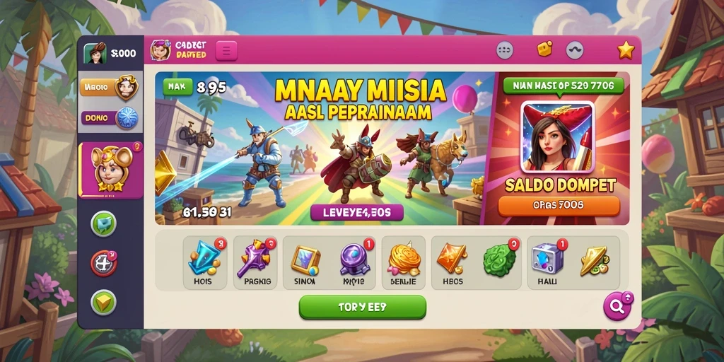 Tampilan antarmuka yang menarik dan mudah dinavigasi.