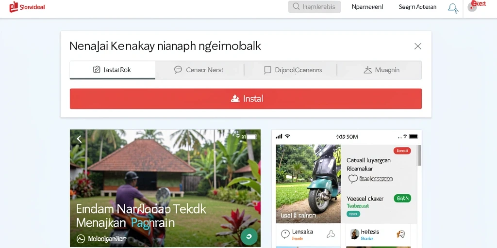 Antarmuka intuitif yang memudahkan navigasi.