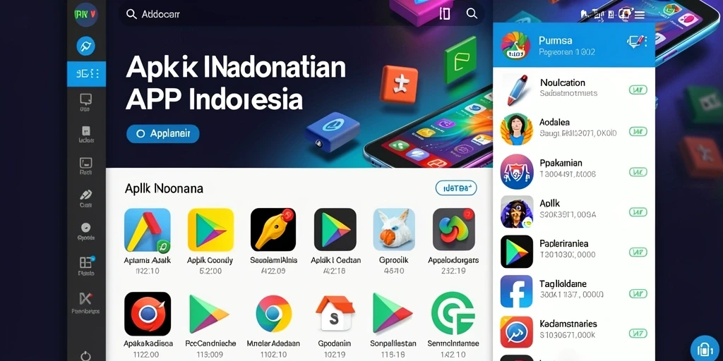 Tampilan antarmuka yang modern dan menarik.