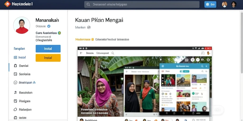 Tampilan antarmuka yang intuitif dan mudah digunakan.