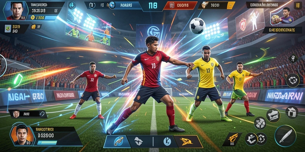 Tampilan antarmuka utama yang menarik dan user-friendly.