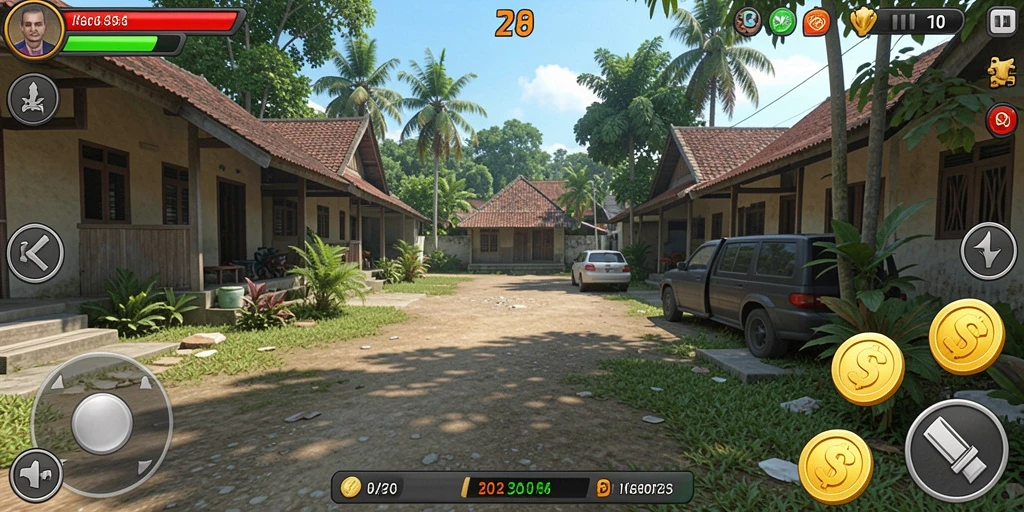 Tampilan antarmuka V07 yang modern dan ramah pengguna.
